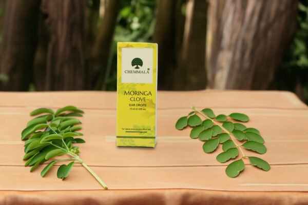 Ear drops for infection & Ear drops for pain - Chemmala Moringa